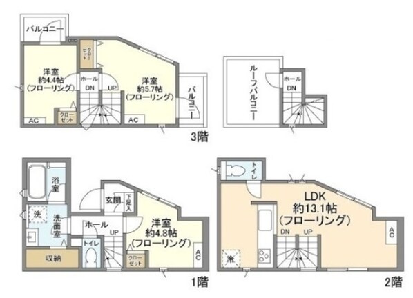 Kolet東向島の物件間取画像